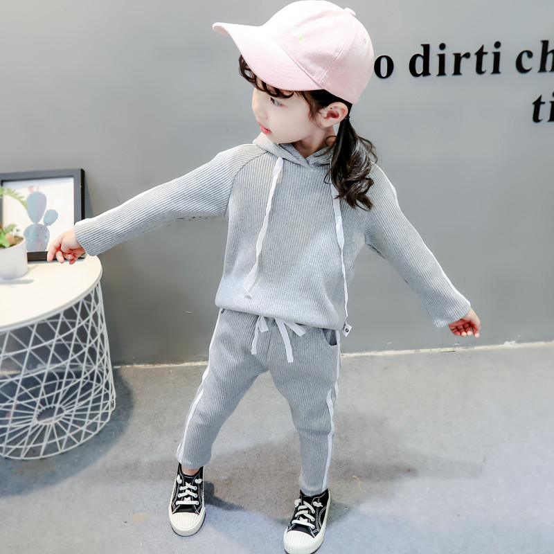 Καθημεριν γκρι και μαύρο μωρό για κορίτσια