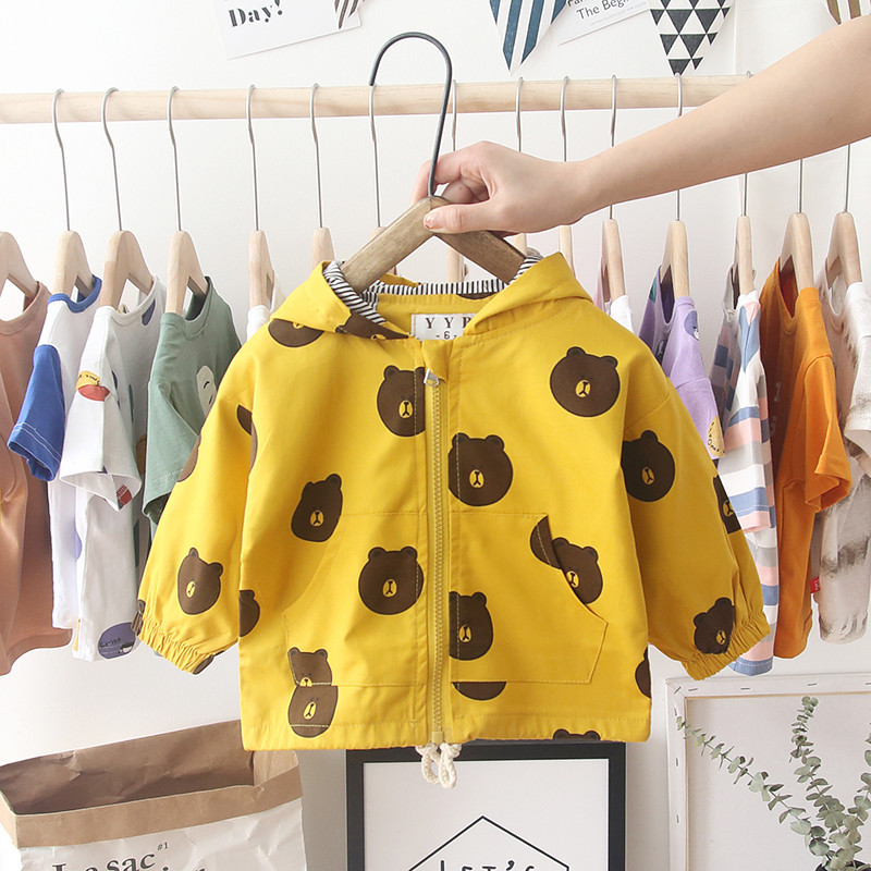 Geaca zilnica pentru copii in trei culori pentru baieti