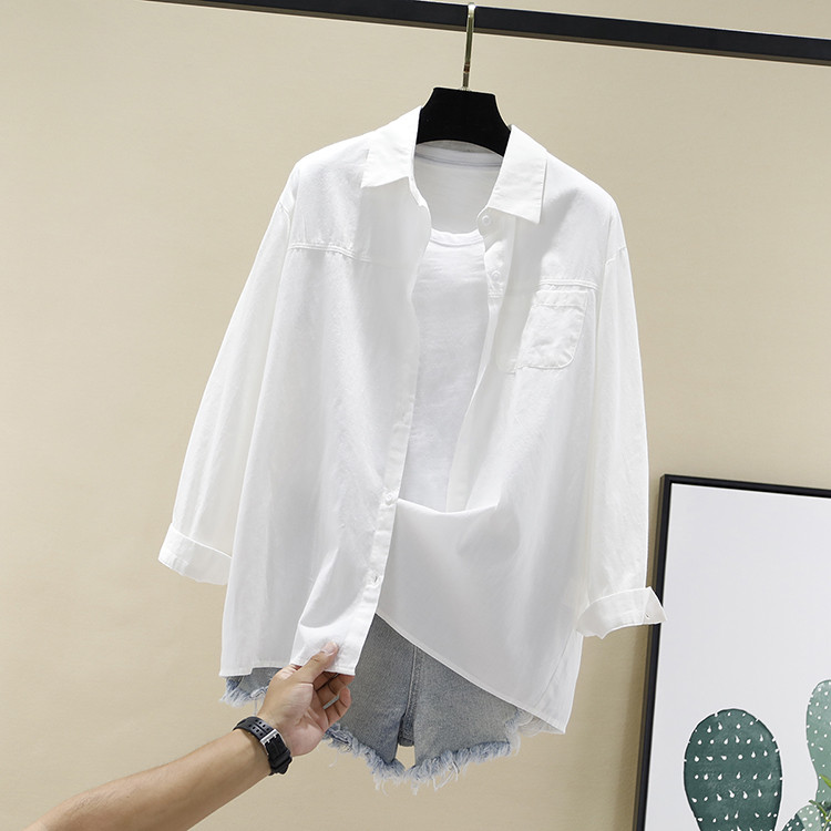 Νέο μοντέλο γυναικείο πουκάμισο σε διάφορα χρώματα - ευρύ μοντέλο