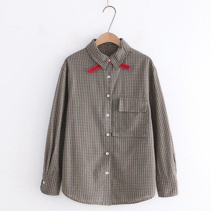 Camasa de dama model nou la zi cu buzunar in doua culori