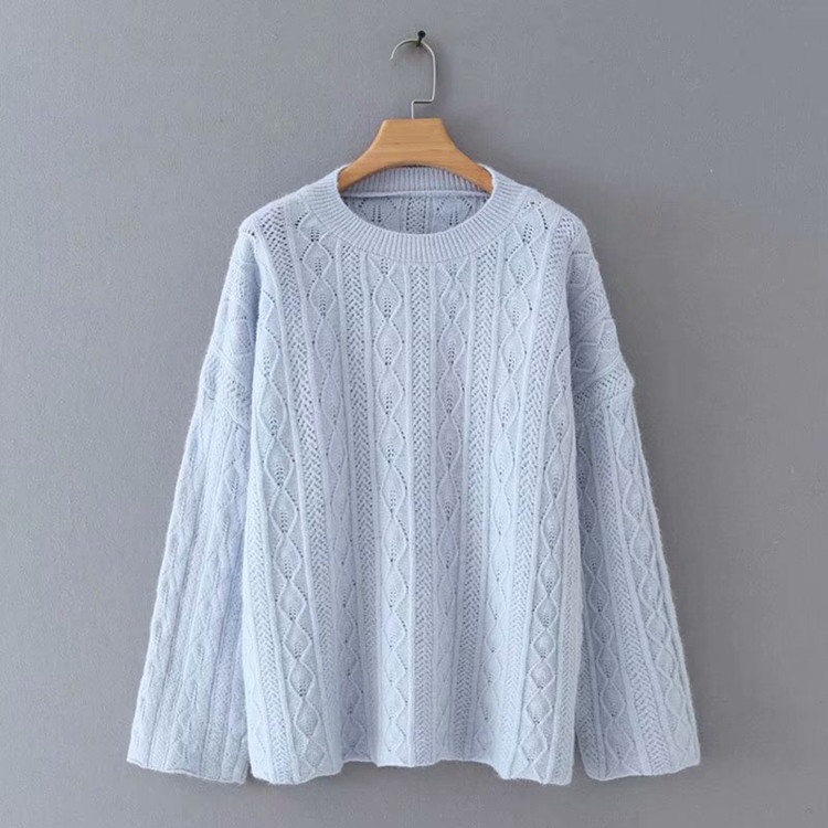 Pulover slim dama - model larg in mai multe culori