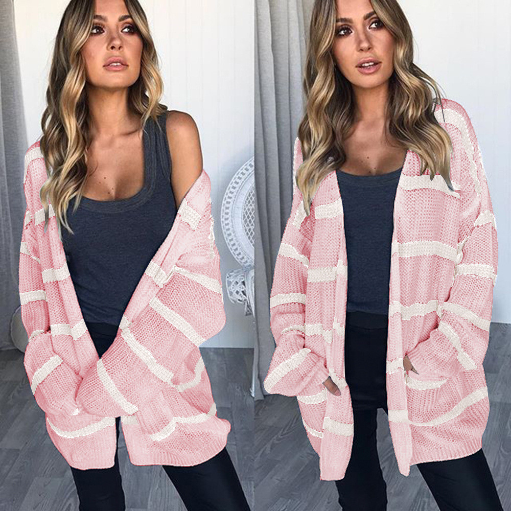 Vesta casual dama in dungi - model gratuit