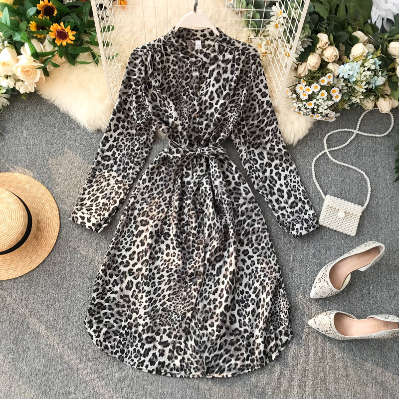 Rochie de dama casual tip camasa cu nasturi si cravate in mai multe culori