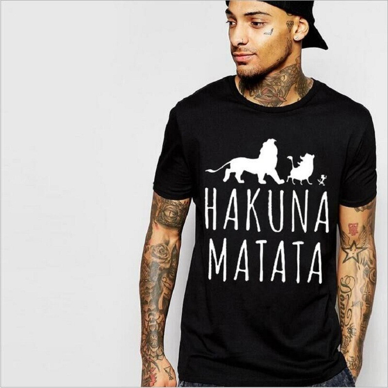 Tricou casual pentru bărbați, cu inscripție și mâneci scurte