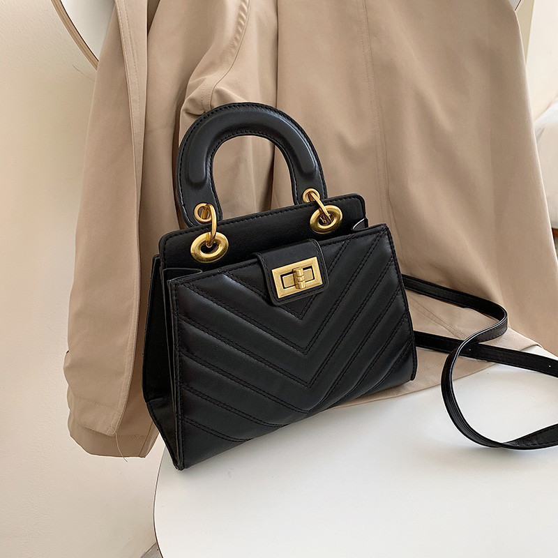 Γυναικεία έκο δερμάτινη τσάντα με μακρύ και κοντή λαβή