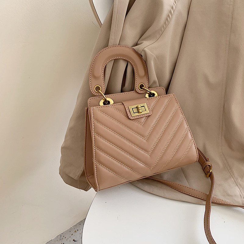 Γυναικεία έκο δερμάτινη τσάντα με μακρύ και κοντή λαβή