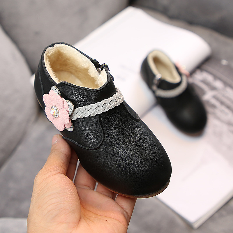 Őszi gyerekcipő lányoknak virággal több színben