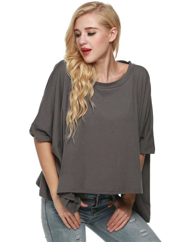 Καθημερινό γυναικείο t-shirt σε διάφορα χρώματα