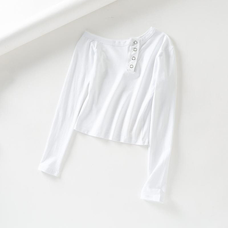 Női alkalmi blúz fekete, szürke és fehér színekben