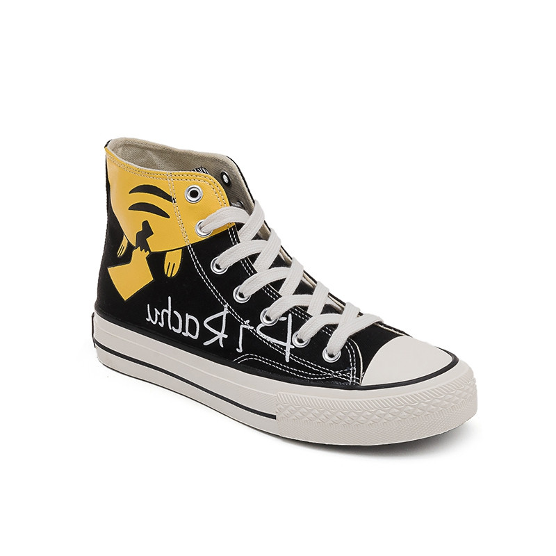 Alkalmi női tornacipő lapos talppal és rátéttel fehér és fekete színben