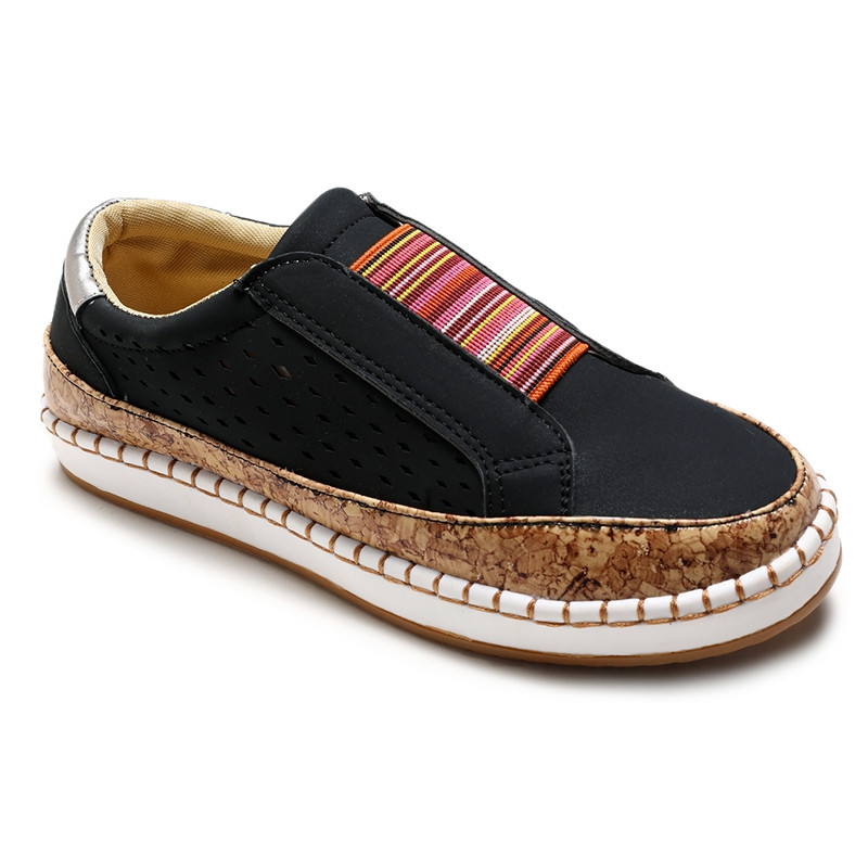 Καθημερινά γυναικεία παπούτσια με ίσια πέλματα χωρίς κούμπομα σε διαφορετικά χρώματα