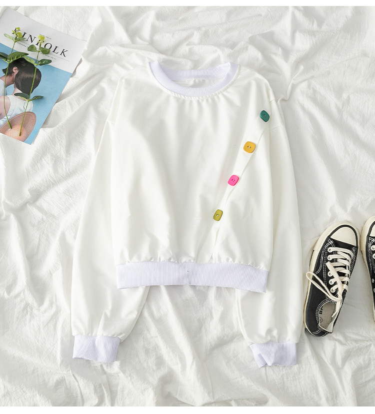 Bluză casual de damă cu nasturi în cinci culori