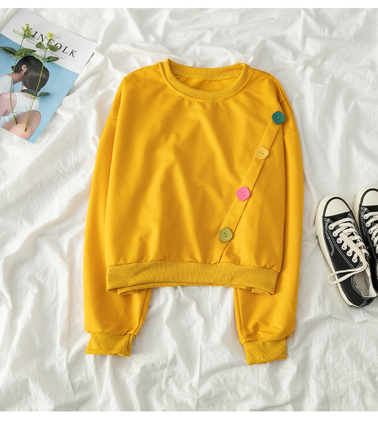 Bluză casual de damă cu nasturi în cinci culori