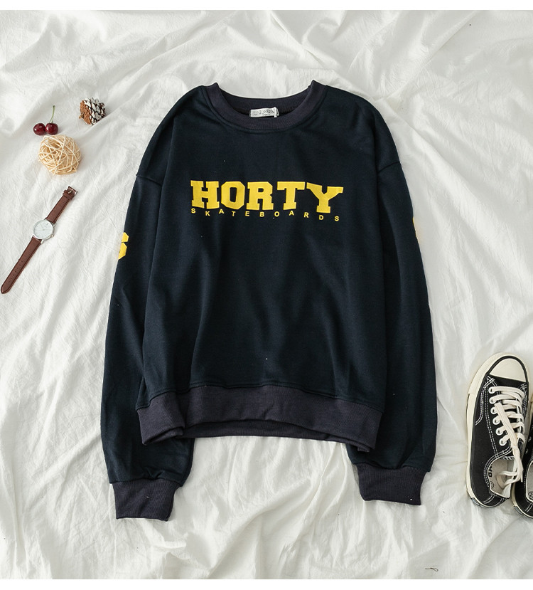 Bluză casual de damă în două culori cu inscripție
