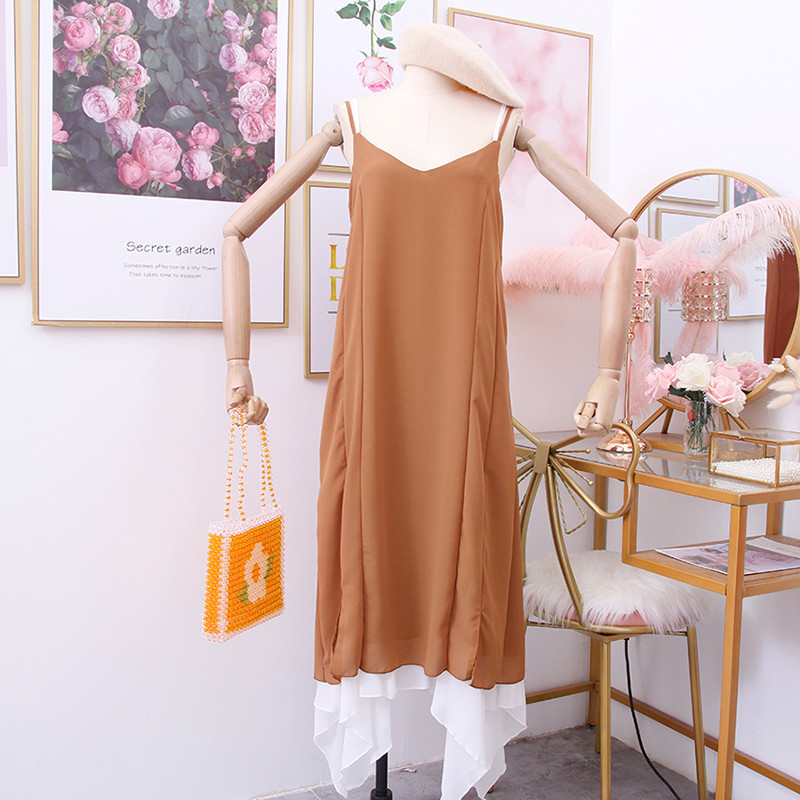 Μοντέρνο γυναικείο φόρεμα με λεπτές λωρίδες - διάφορα χρώματα