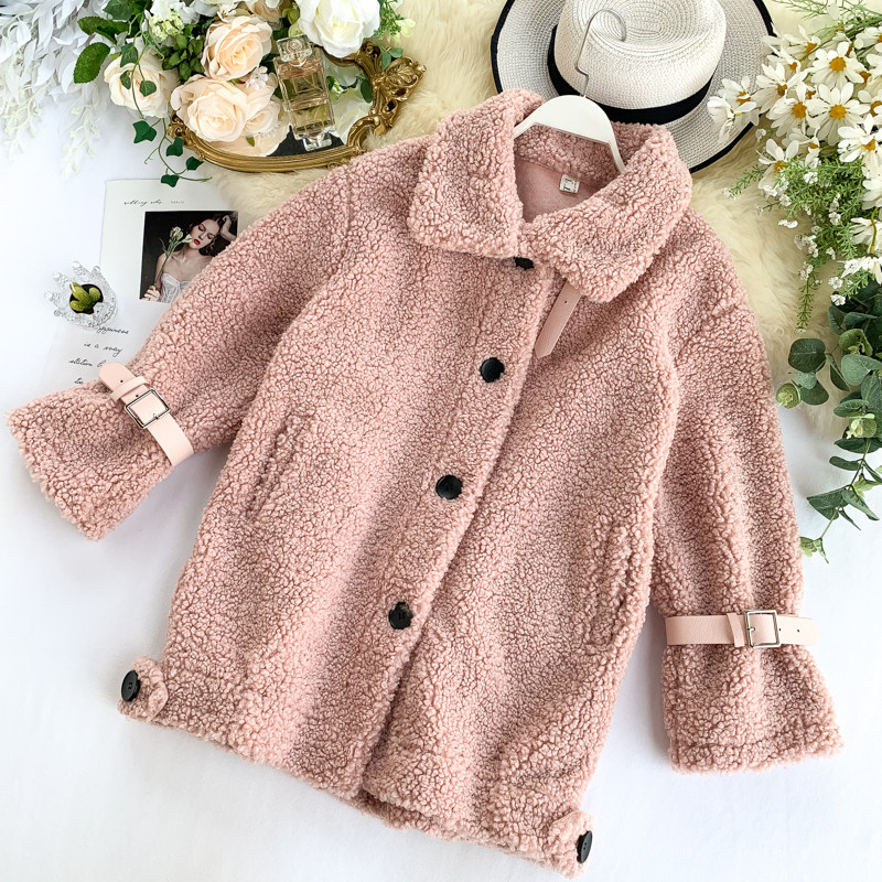 Geaca de dama moderna cu nasturi si guler in mai multe culori