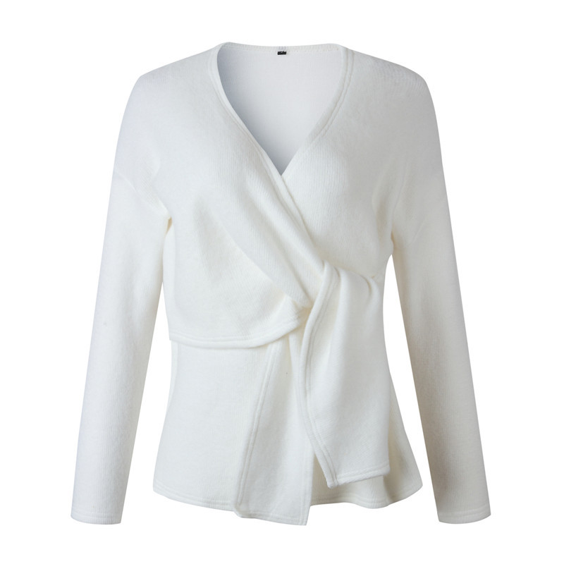 Modern női hosszú ujjú pulóver több színben