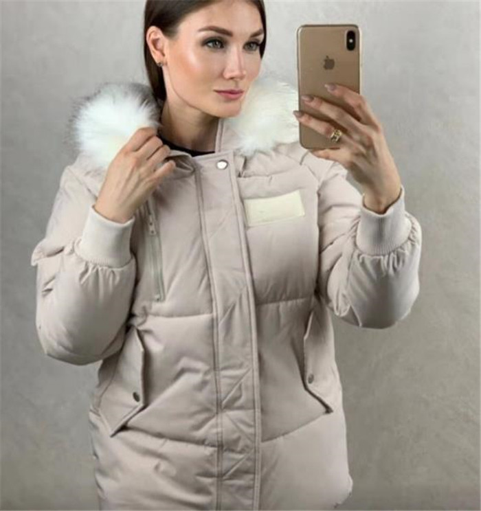 Geaca casual dama cu puf si gluga in diferite culori