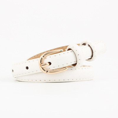 Γυναικεία Λεπτή ζώνη οικολογικού δέρματος  σε διάφορα χρώματα