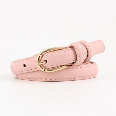 Γυναικεία Λεπτή ζώνη οικολογικού δέρματος  σε διάφορα χρώματα