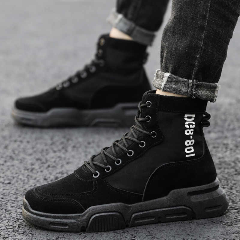 Tenisi casual barbatesti din piele intoarsa ecologica si cravate in mai multe culori