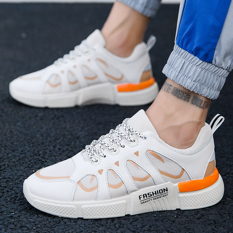 Adidași moderni pentru bărbați cu șireturi în mai multe culori