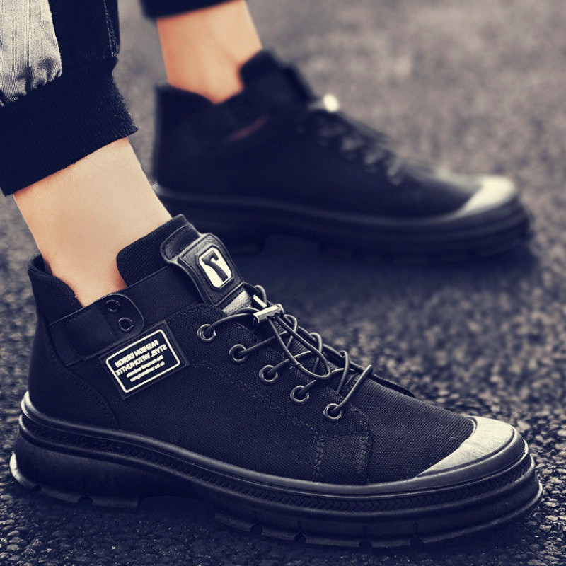 Alkalmi férfi csizma fűzős négy színben, lapos talppal