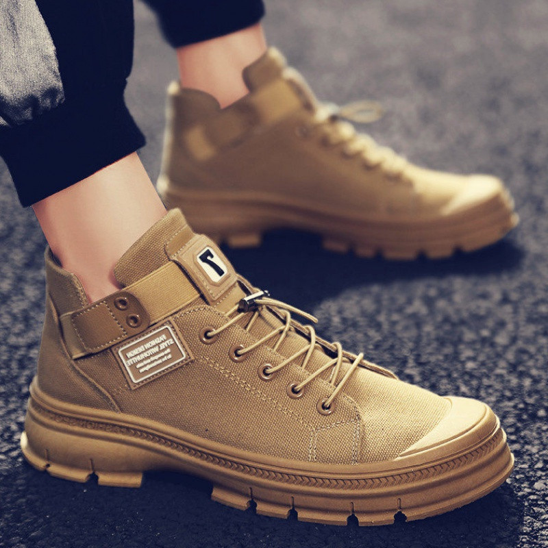 Alkalmi férfi csizma fűzős négy színben, lapos talppal