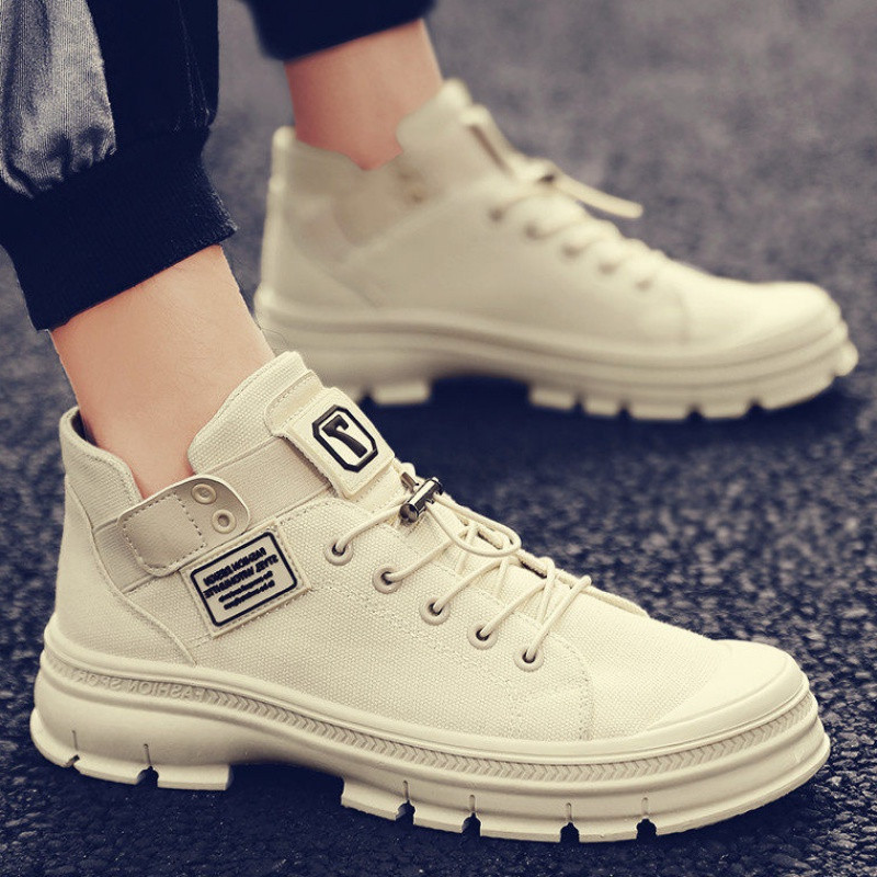 Alkalmi férfi csizma fűzős négy színben, lapos talppal