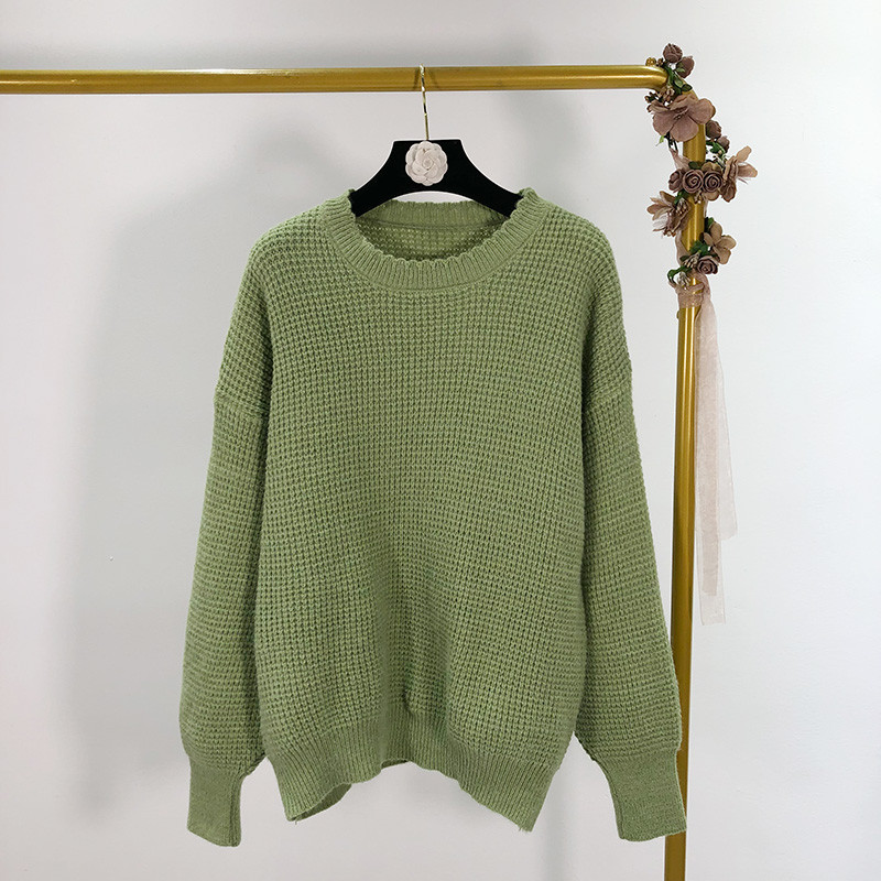 női pulóver - sima modell négy színben