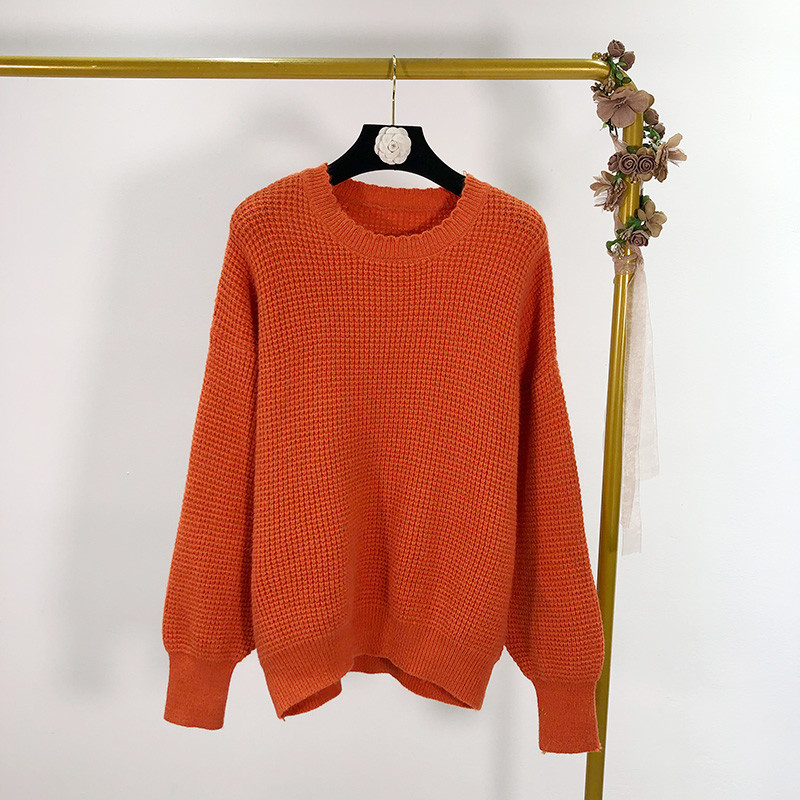 női pulóver - sima modell négy színben