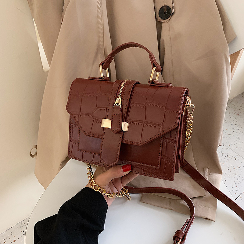 Geanta de dama moderna cu manere lungi si scurte in mai multe culori