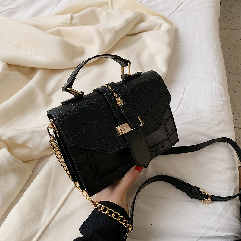 Geanta de dama moderna cu manere lungi si scurte in mai multe culori