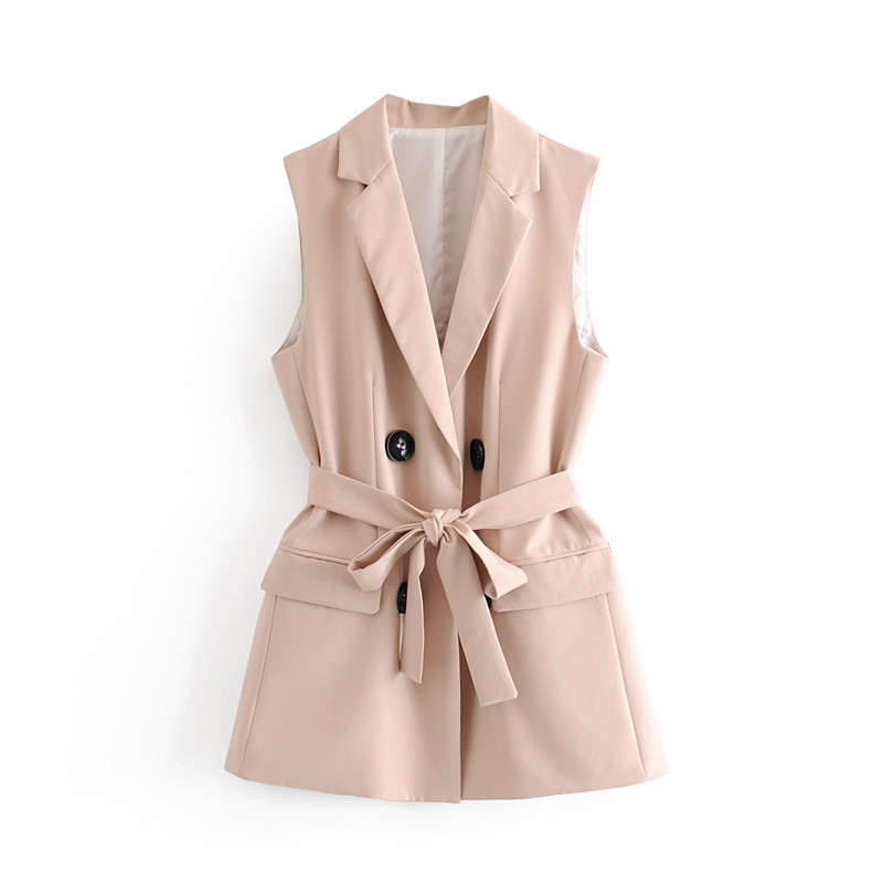 Vesta de dama eleganta cu decolteu spitz in mai multe culori