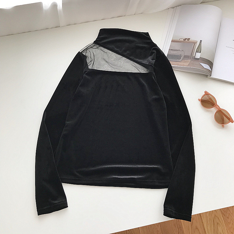 Bluza de dama model nou in trei culori de catifea