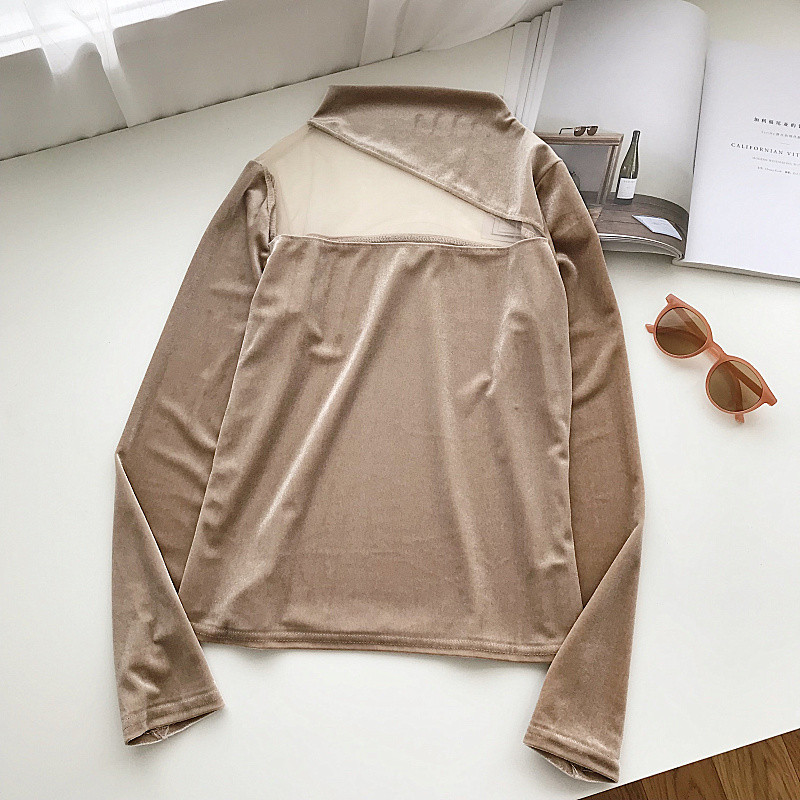 Bluza de dama model nou in trei culori de catifea