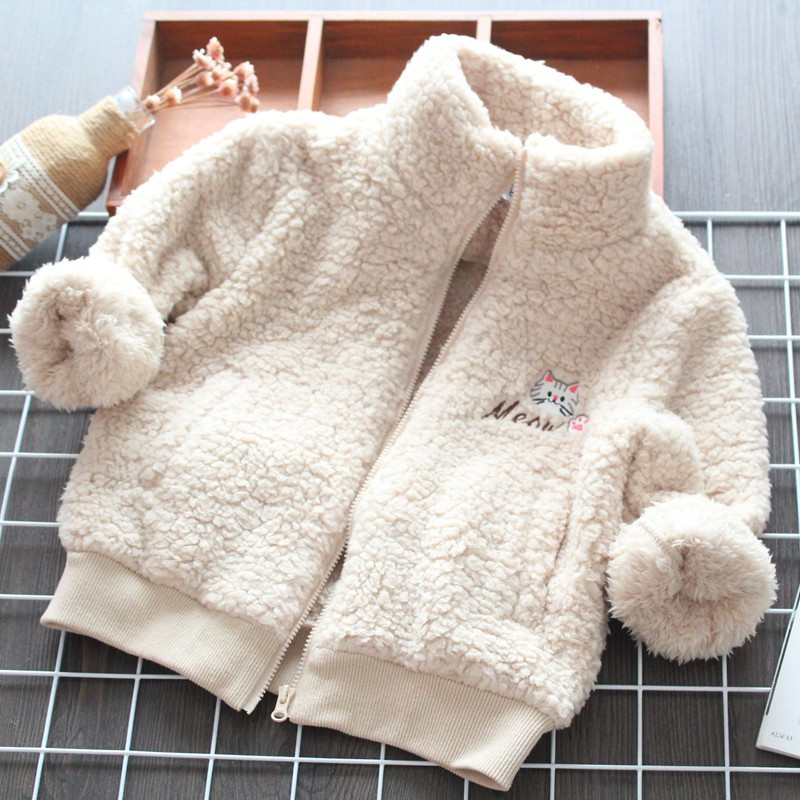 Modern gyerek pulóver lányoknak magas gallérral, három színben