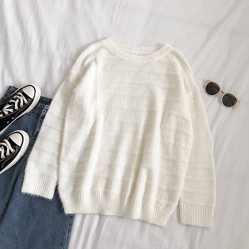 Actual pulover de dama in trei culori model lat