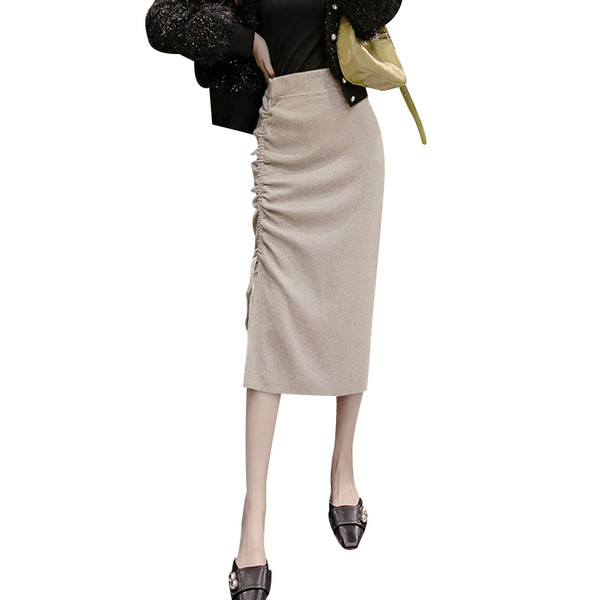 Μοντέρνα γυναικεία φούστα  - ίσιο μοντέλο σε διάφορα χρώματα