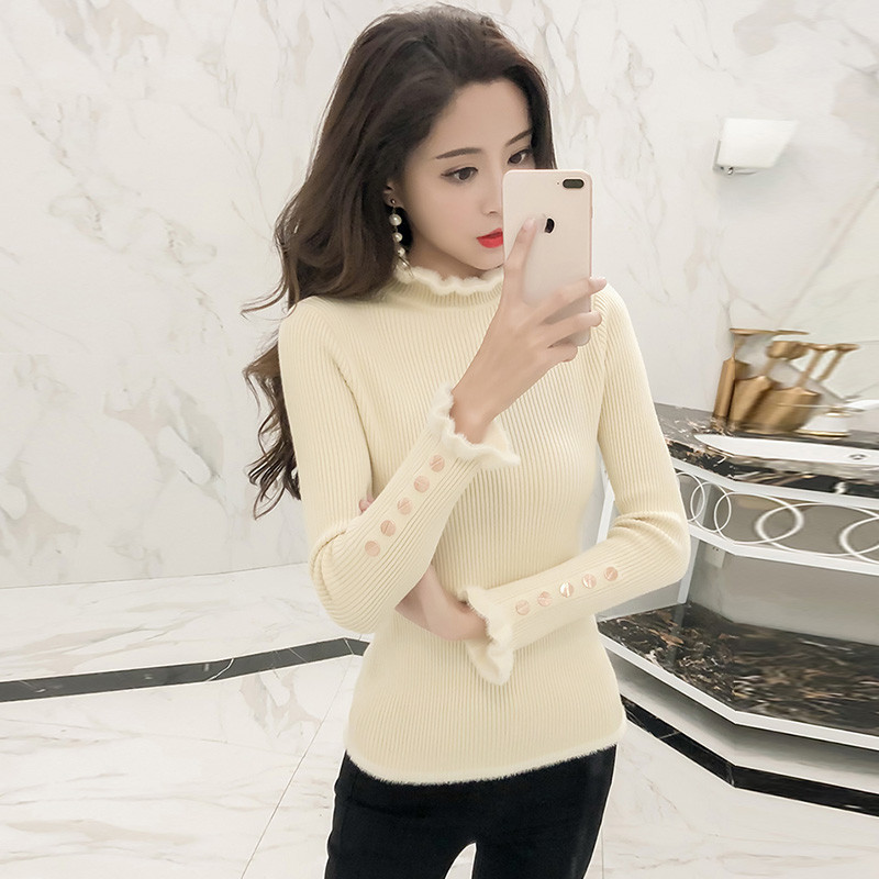 Modern női blúz, hosszú ujjal több színben