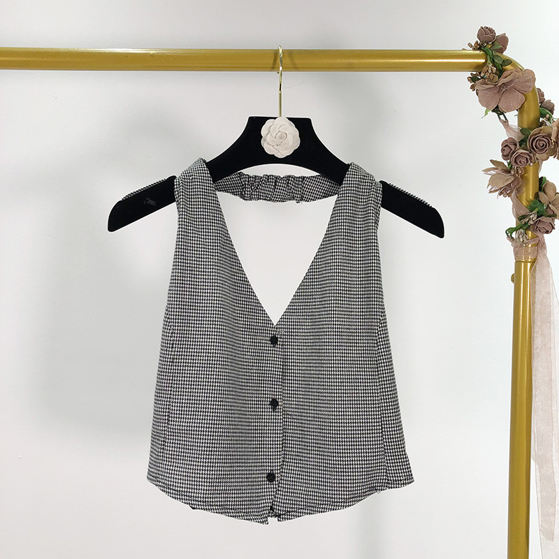 Vesta de dama scurta si mulata in doua culori