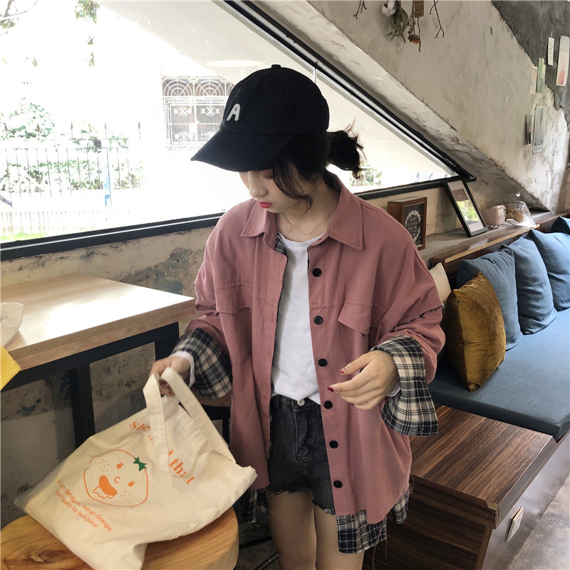 Καθημερινό γυναικείο  μπουφάν φαρδύ μοντέλο σε τρία χρώματα