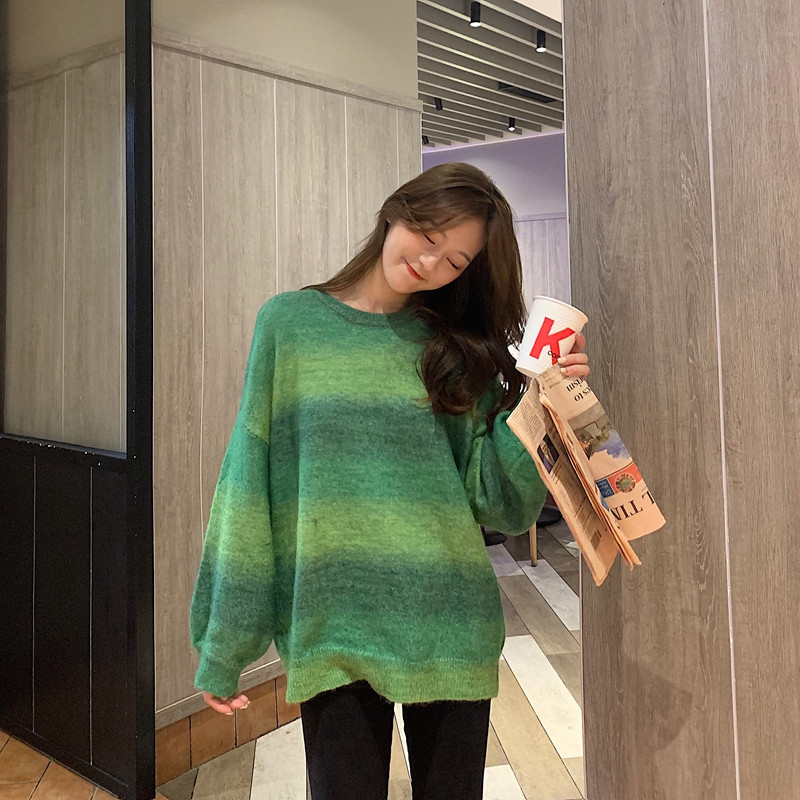 Pulover casual dama in trei culori - model larg