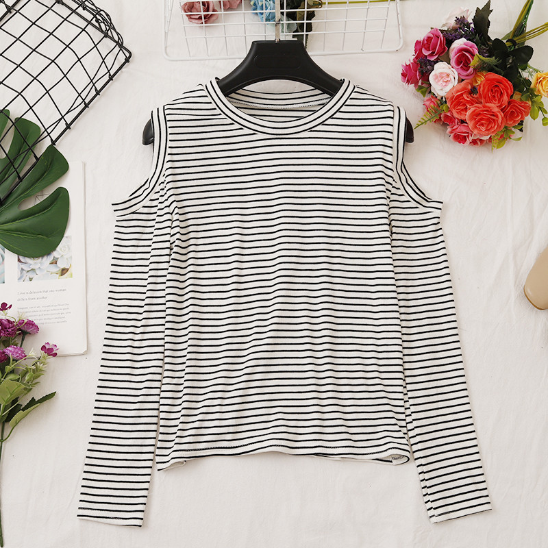 Alkalmi női blúz öt színben, csupasz váll