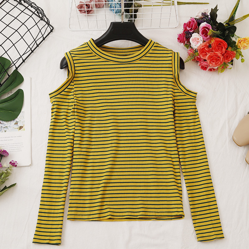 Alkalmi női blúz öt színben, csupasz váll