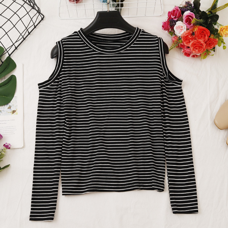 Alkalmi női blúz öt színben, csupasz váll