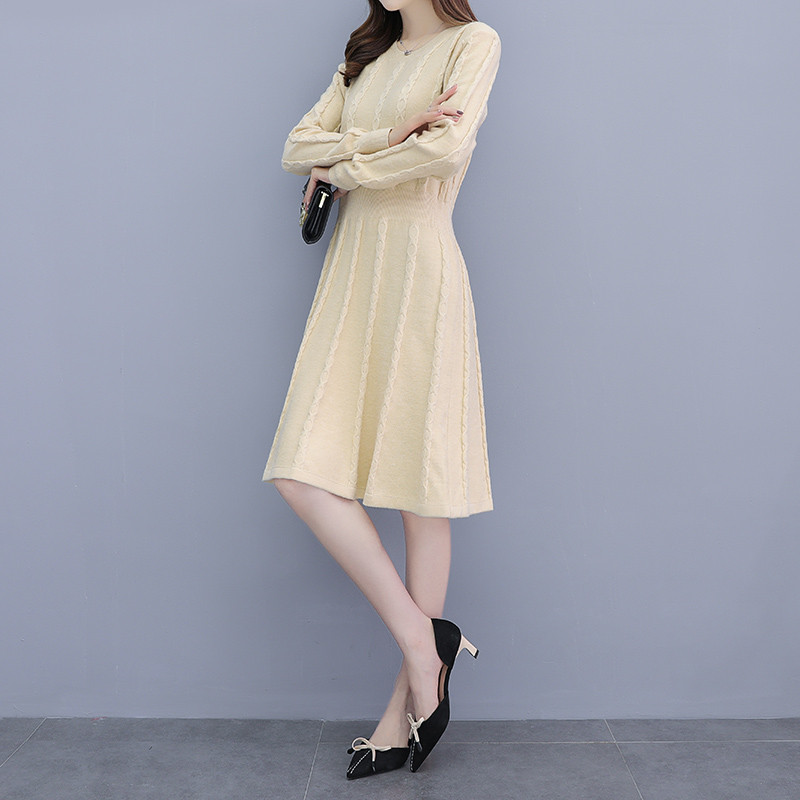 Rochie de dama de toamna croiala model in trei culori