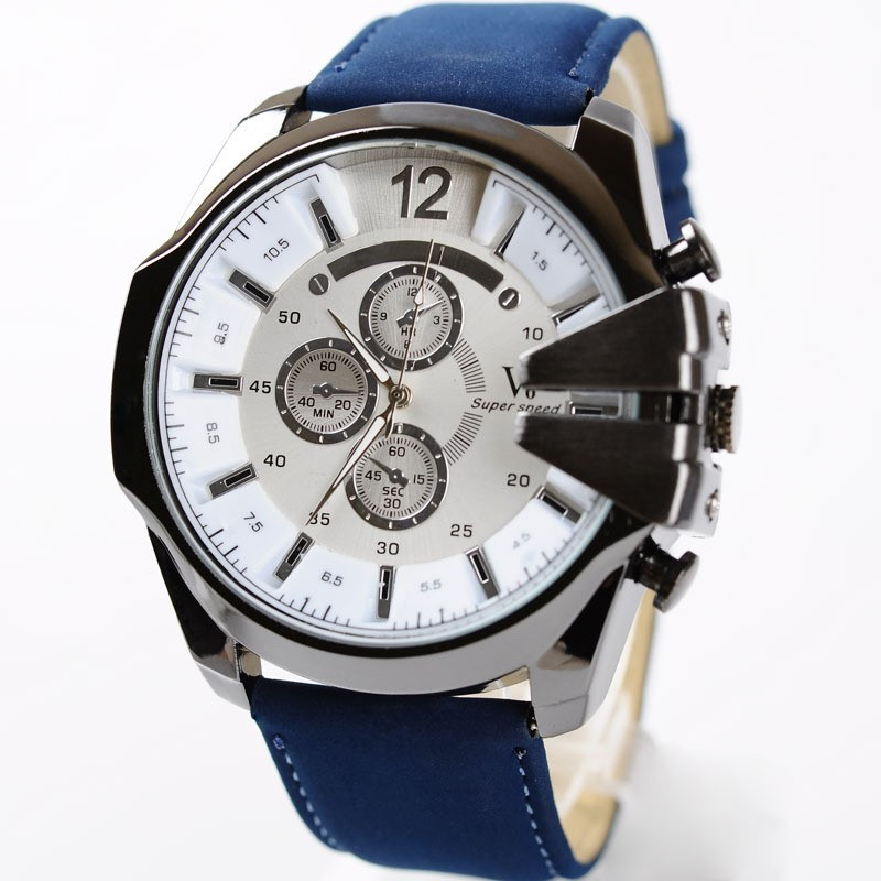 Нов модел модерен мъжки часовник в няколко цвята