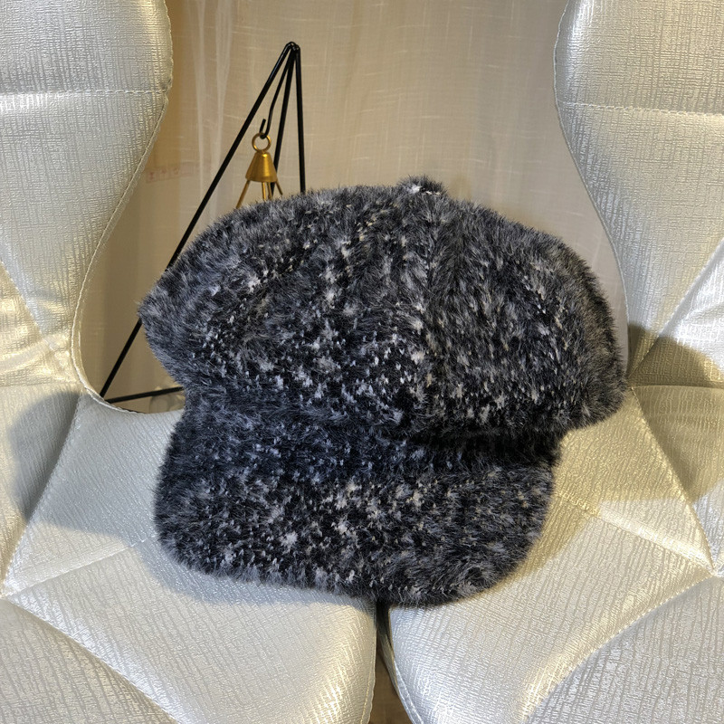 Palarie de iarna de dama cu vizor in patru culori