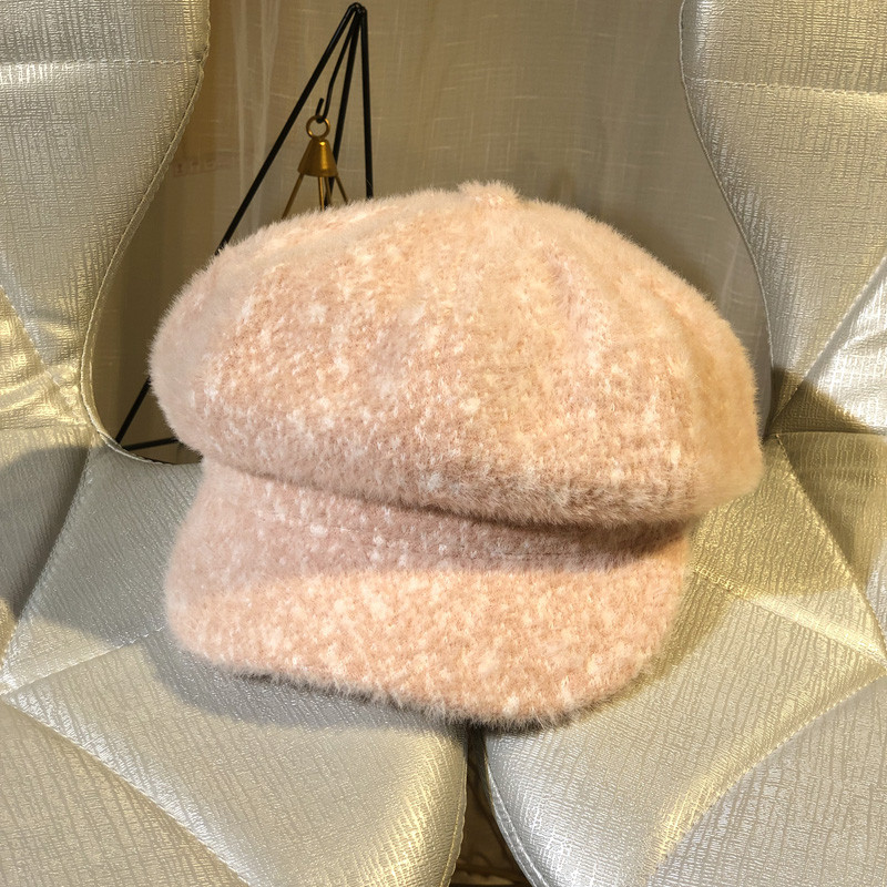 Palarie de iarna de dama cu vizor in patru culori